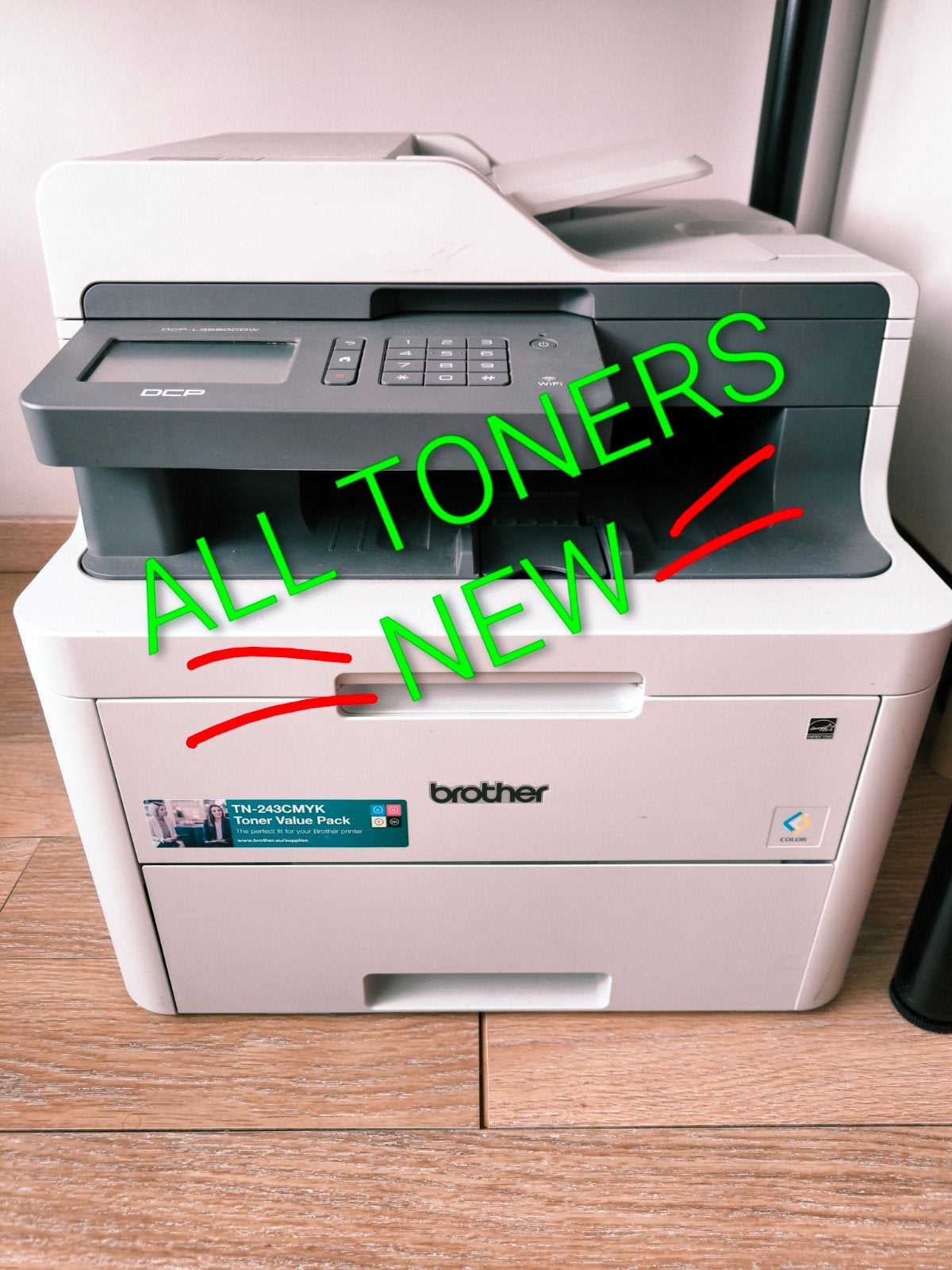 Brother Laser Printer DCP-3550CDW, Ophalen, Printer