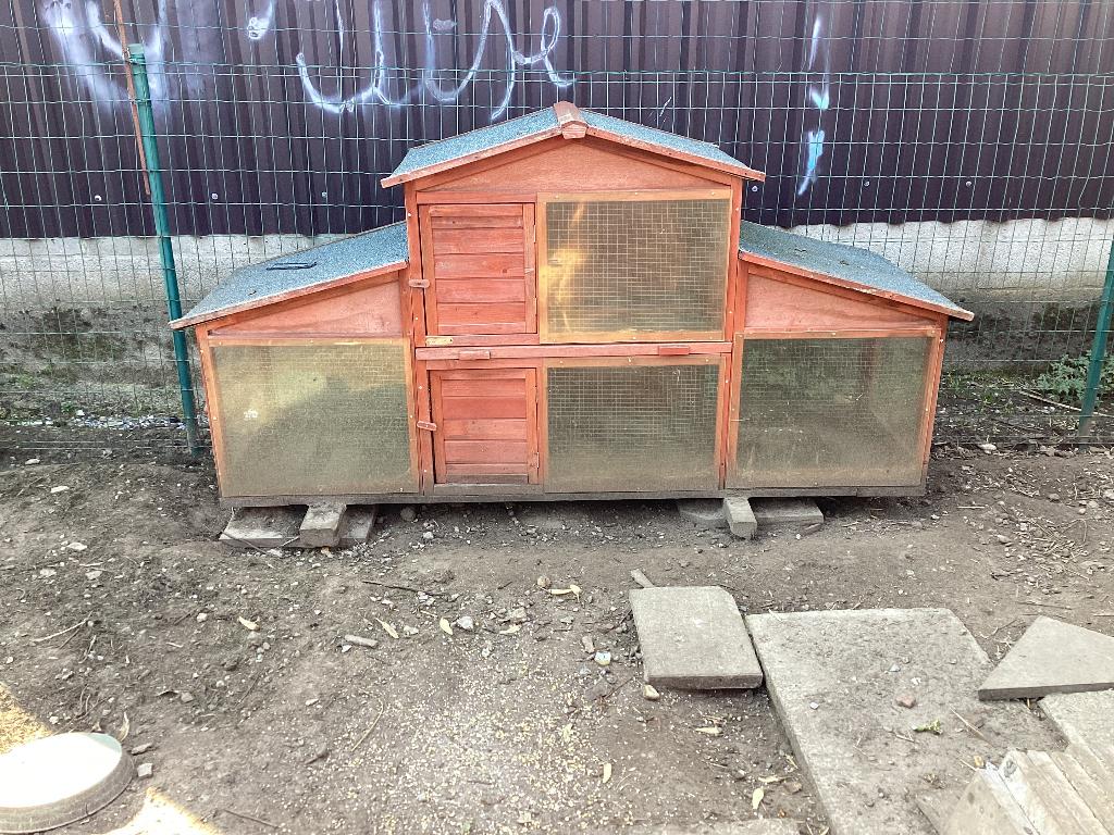 Knaagdierkot, Dieren en Toebehoren, Ophalen, 90 cm of meer, Konijn, Hok