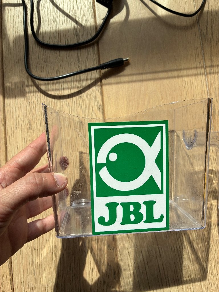 JBL Bac de Transfert aquarium + épuisette, JBL, Pompe, Comme neuf, Enlèvement