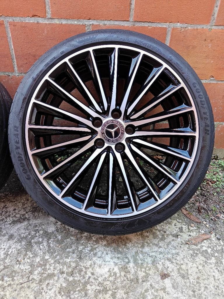 Jantes AMG 19 pouce original - Multispoke, Pneus et Jantes, 255 mm, Véhicule de tourisme, Pneus été