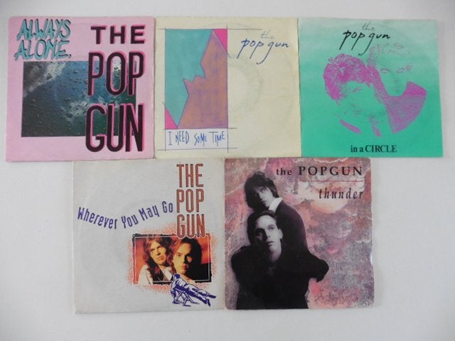 The PopGun Singles Pakket (5 Vinyl Singels), Cd's en Dvd's, Gebruikt, Pop, 7 inch, Ophalen of Verzenden