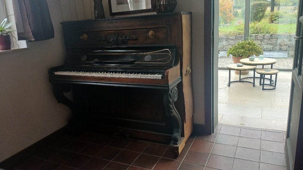 Piano droit, Enlèvement, Utilisé, Noir, Piano