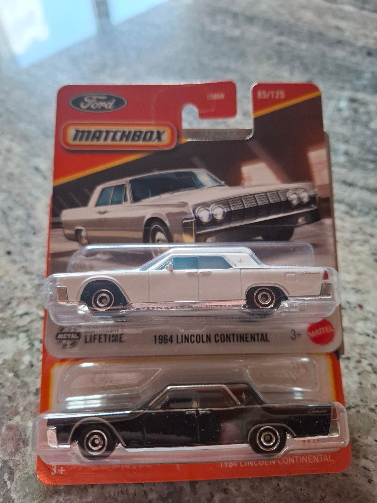 Matchbox 1964 lincoln continental, Ophalen of Verzenden, Nieuw