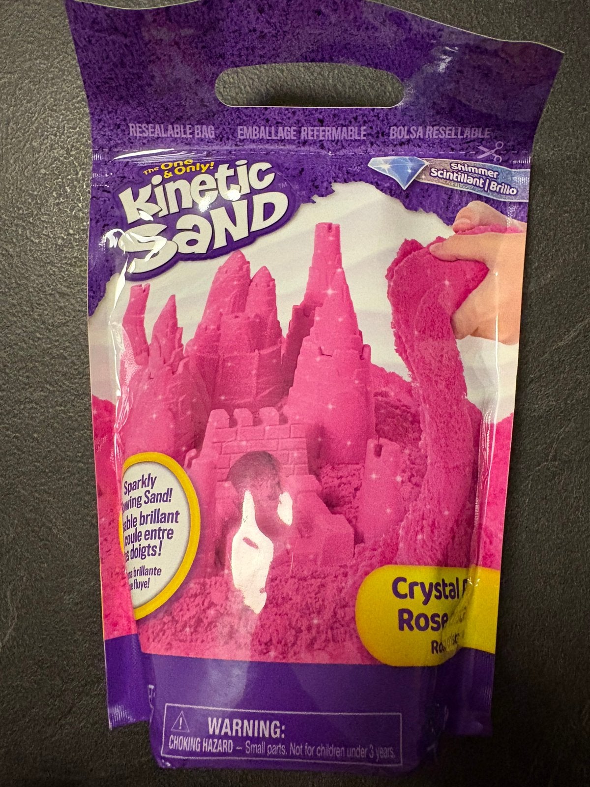 Kinetic sand, Ophalen