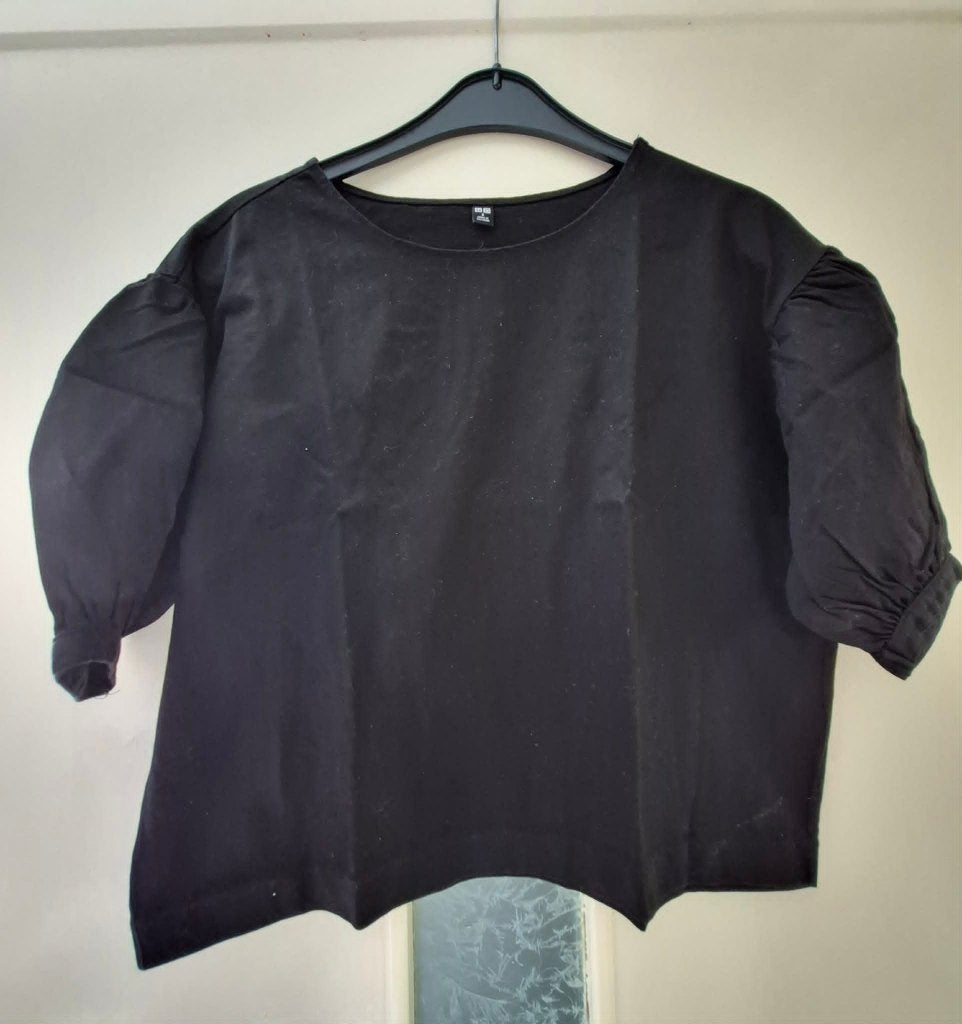 Damesblouse, Ophalen, Nieuw, Maat 36 (S), Zwart