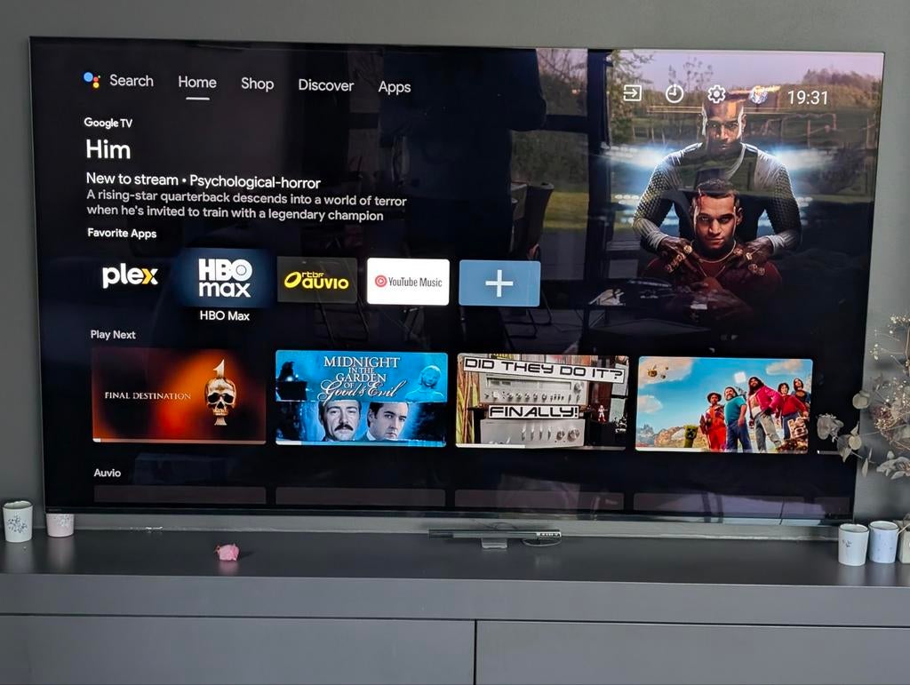 Sony OLED 4K (UHD) TV 65 inch KD-65A8, Ophalen, OLED, Sony