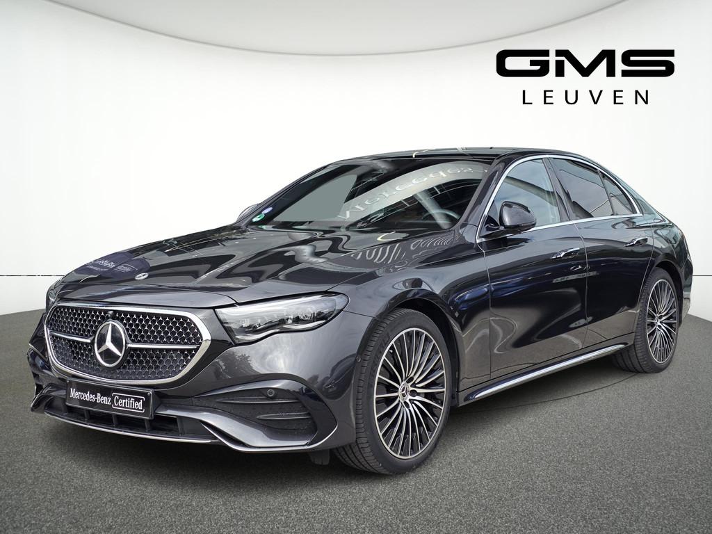 Mercedes-Benz E-klasse E 300 e AMG Line, Auto's, Automaat, Gebruikt, Zwart, Plug-in hybride