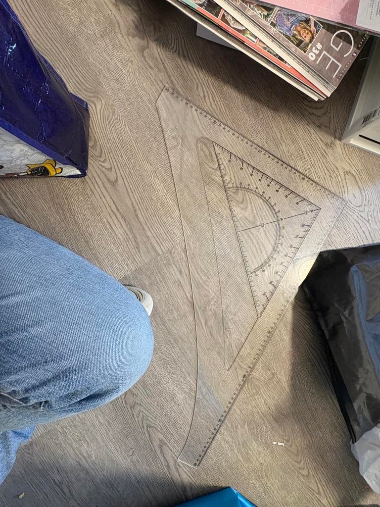 Naai driehoek, Ophalen, Zo goed als nieuw, Overige typen