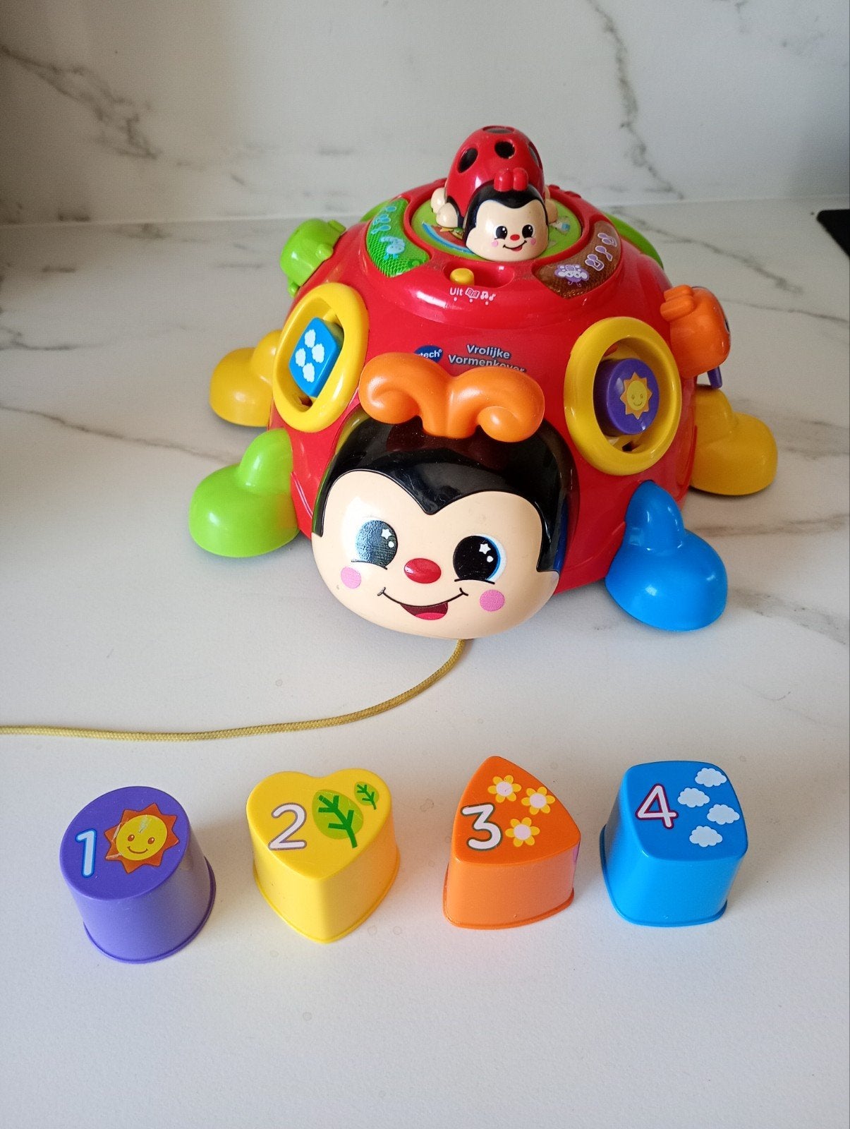 VTech vrolijke vormenkever, Kinderen en Baby's, Ophalen, Zo goed als nieuw, 6 maanden tot 2 jaar
