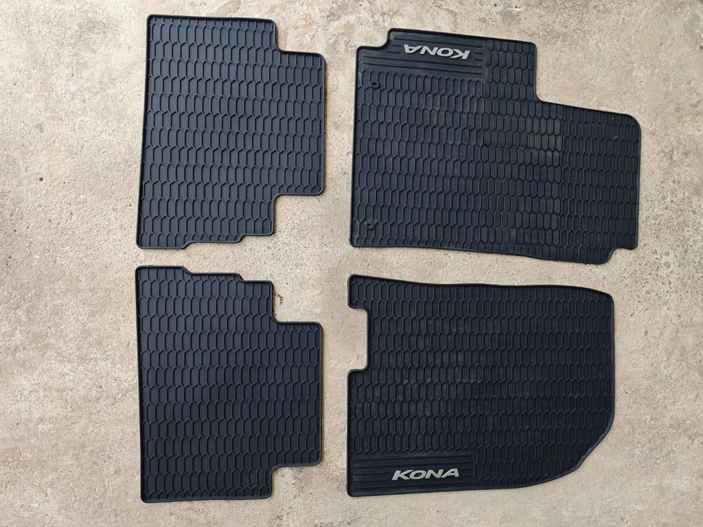 Tapis caoutchouc Hyundai Kona, Enlèvement