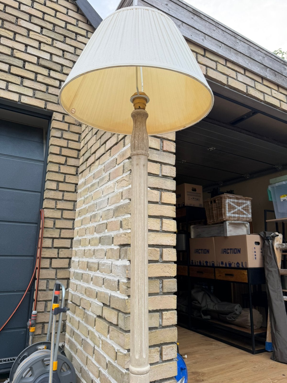 Antieke lamp te koop wegens verhuis, Ophalen, Zo goed als nieuw