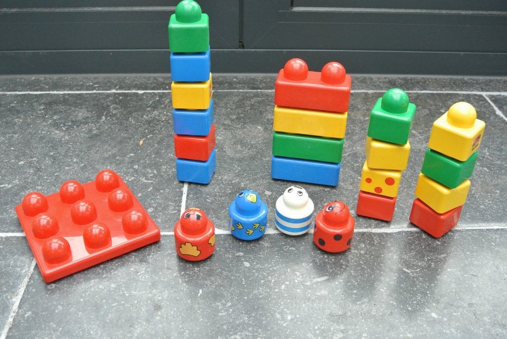 duplo primo pakket met grote bouwplaat, Ophalen of Verzenden, Duplo
