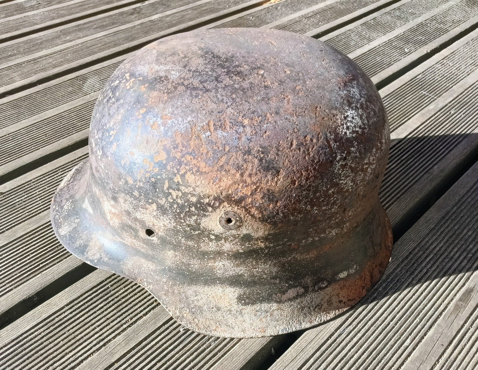 Coque casque allemand M42 ww2, Collections, Enlèvement ou Envoi