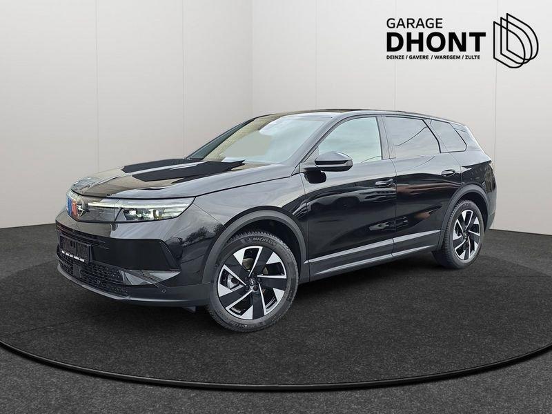 Opel Grandland Ultimate - 1.2 MHEV - Automaat - 145PK, Gebruikt, 1199 cc, Zwart, Leder