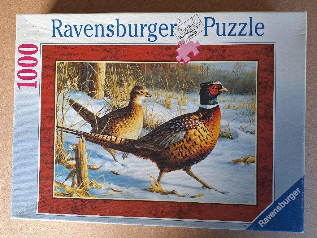 RAVENBURGER PUZZEL fazanten, Enlèvement, Utilisé, Puzzle