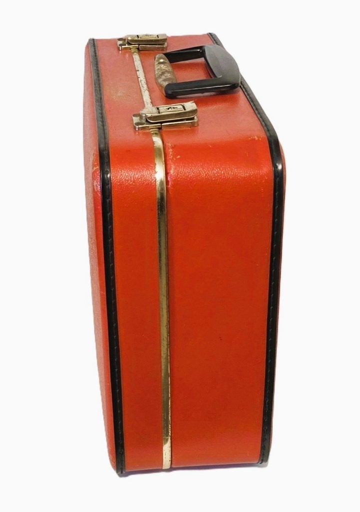 Vintage reiskoffer met accessoires, compleet., Handtassen en Accessoires, Koffers, Ophalen of Verzenden, Zo goed als nieuw