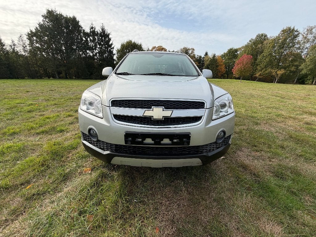 Chevrolet Captiva 2.0TD 4x4 7zits 1ste eigenaar 129.000km, Auto's, 197 g/km, 4 cilinders, 2000 kg, Leder en Stof