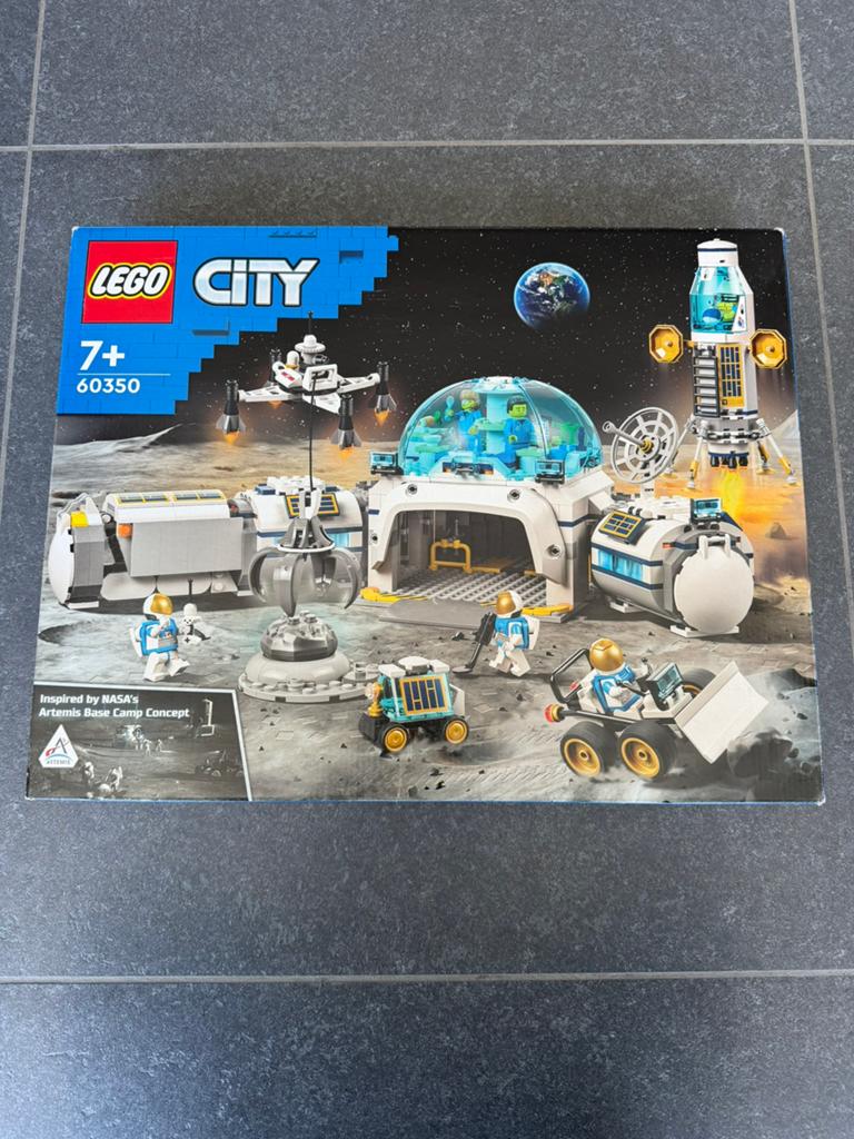 Lego City Onderzoeksstation op de maan 60350, Kinderen en Baby's, Speelgoed | Duplo en Lego, Inclusief instructies, City, Lego