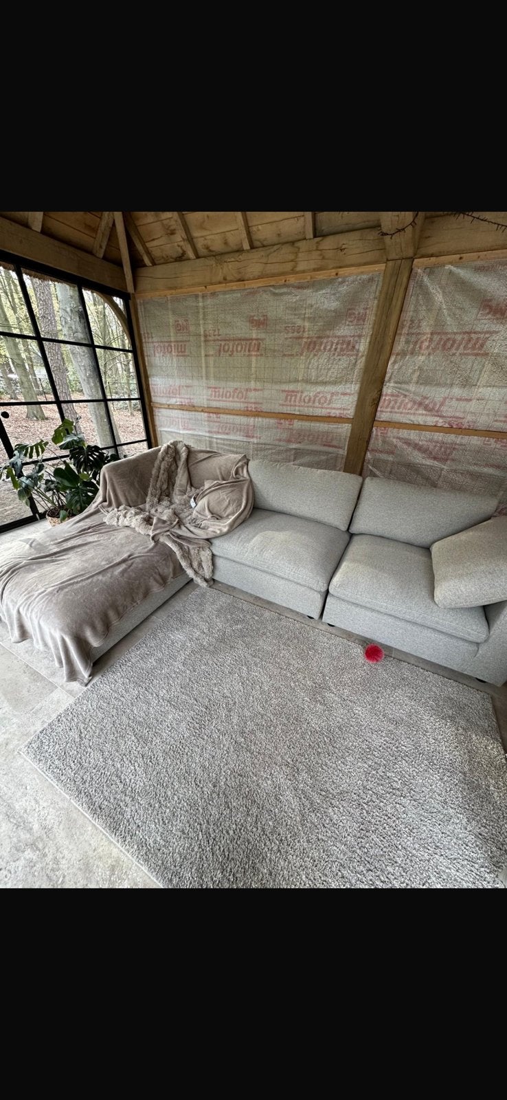 Zithoek, Huis en Inrichting, Ophalen, 250 tot 300 cm, Neutraal, Hoekbank
