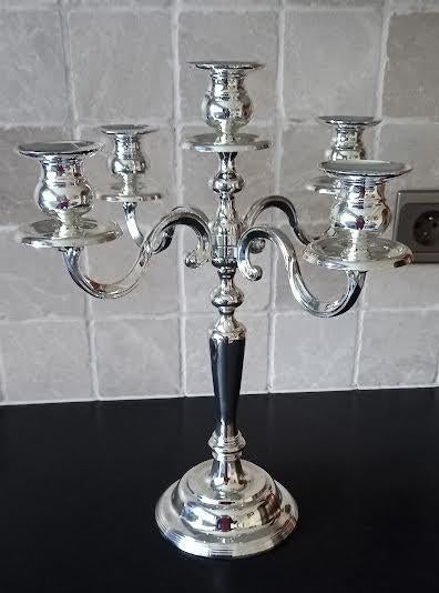 Kandelaar Grazia van Zilverstad, Comme neuf, Chandelier, Argent, 25 à 50 cm