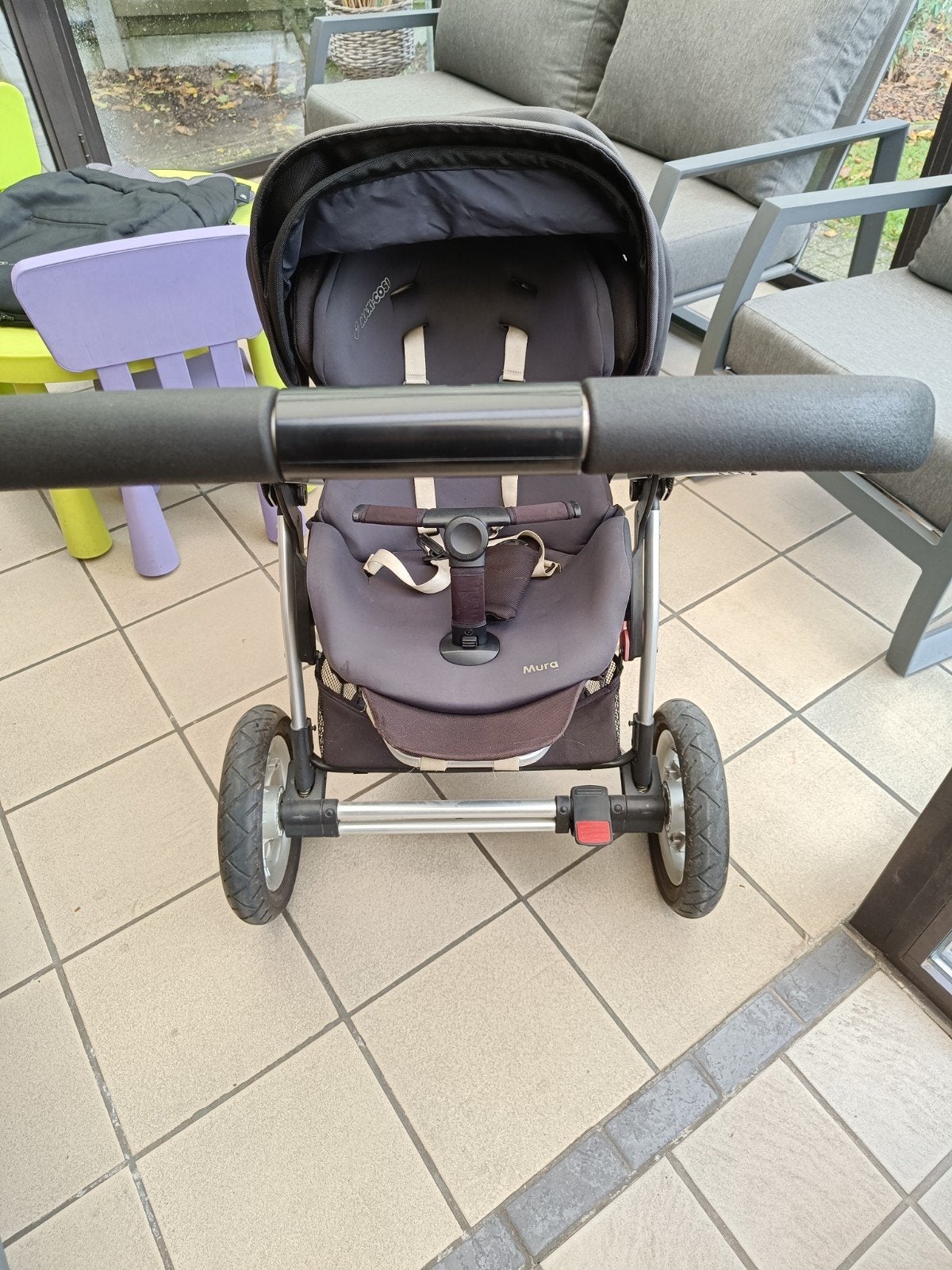 maxi cosi Mura + warme voetenzak, Kinderen en Baby's, Ophalen, Gebruikt, Kinderwagen, Maxi-Cosi