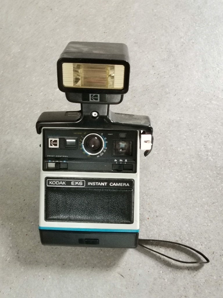 KODAK EK6 instant camera - 1976, Ophalen of Verzenden, Gebruikt, Polaroid, Kodak