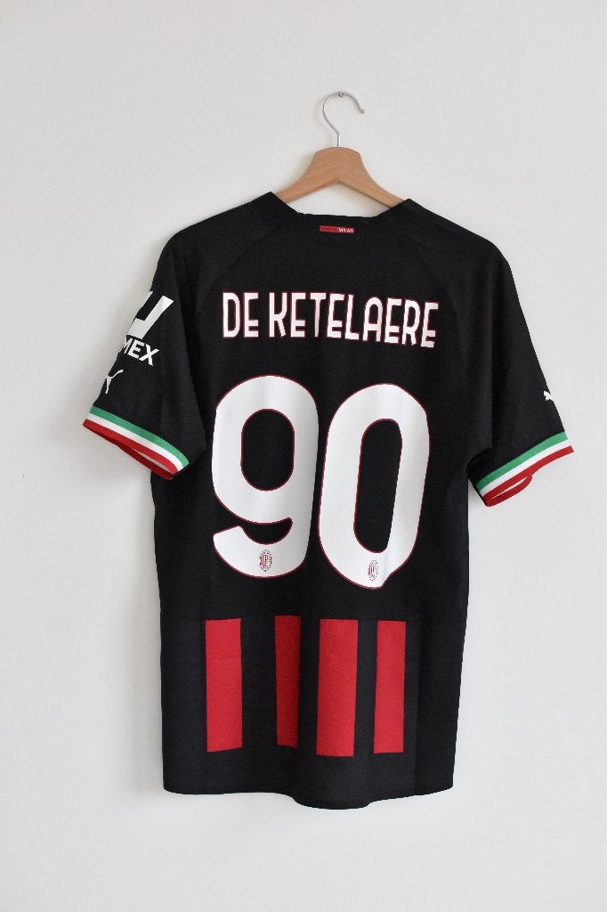 AC Milan 2022/2023 - C. De Ketelaere 90, Ophalen, Zo goed als nieuw, Shirt