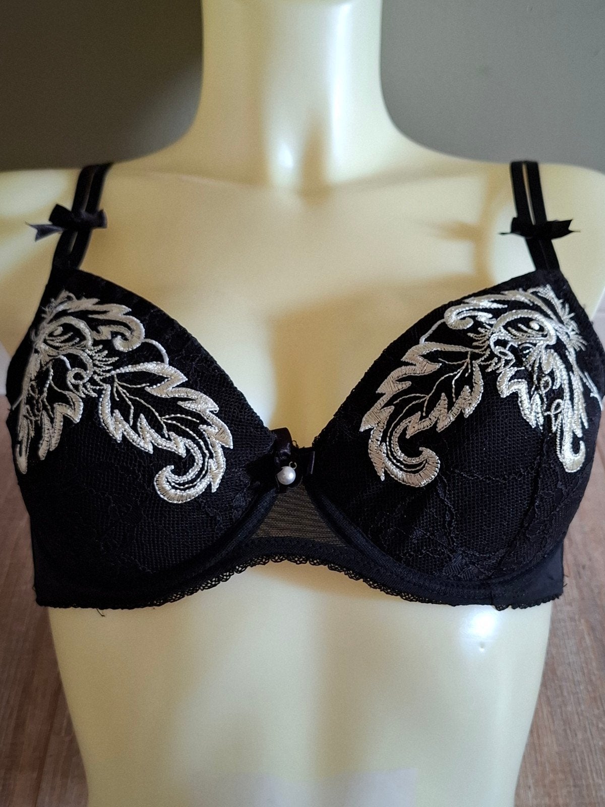 lingerie Miriale Luxury/ Bh + slip / x-large, Kleding | Dames, Miracle, Ophalen of Verzenden, Zwart, BH
