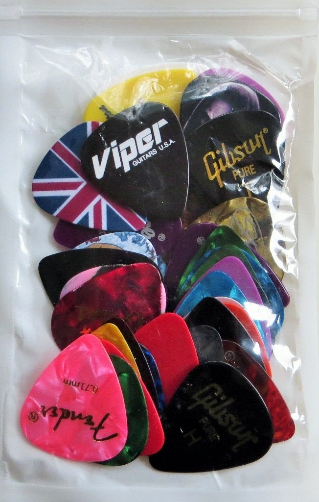 40 Nieuwe gitaar plectrums Fender Gibson Ernie Ball Dunlop, Ophalen of Verzenden, Nieuw, Elektrische gitaar
