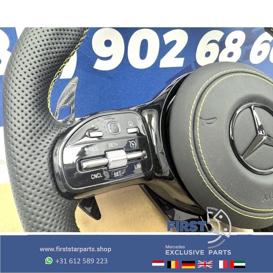 AMG CARBON STUURWIEL A35 A45 CLA45 C63 E63 GLC63 GLE63 GT63, Gebruikt, -, Ophalen of Verzenden, -