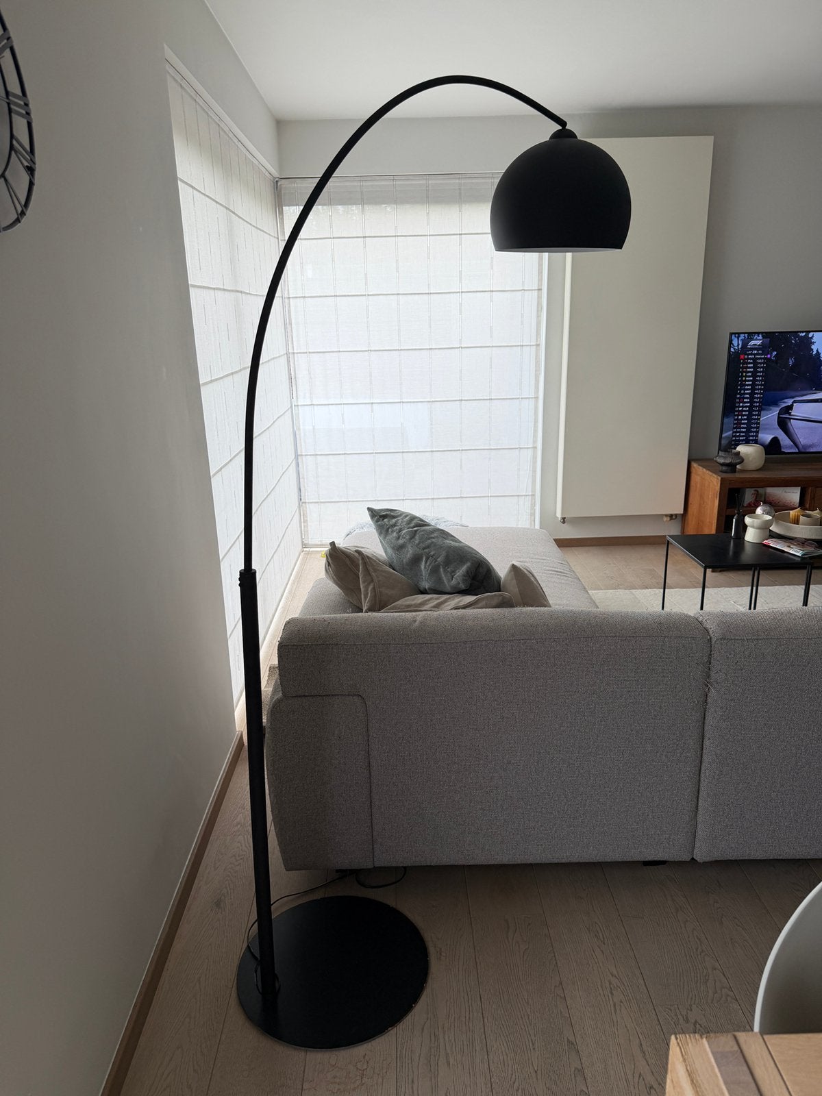 Staanlamp - Zwart - Lamp, Ophalen, Gebruikt, E27 (groot), Metaal