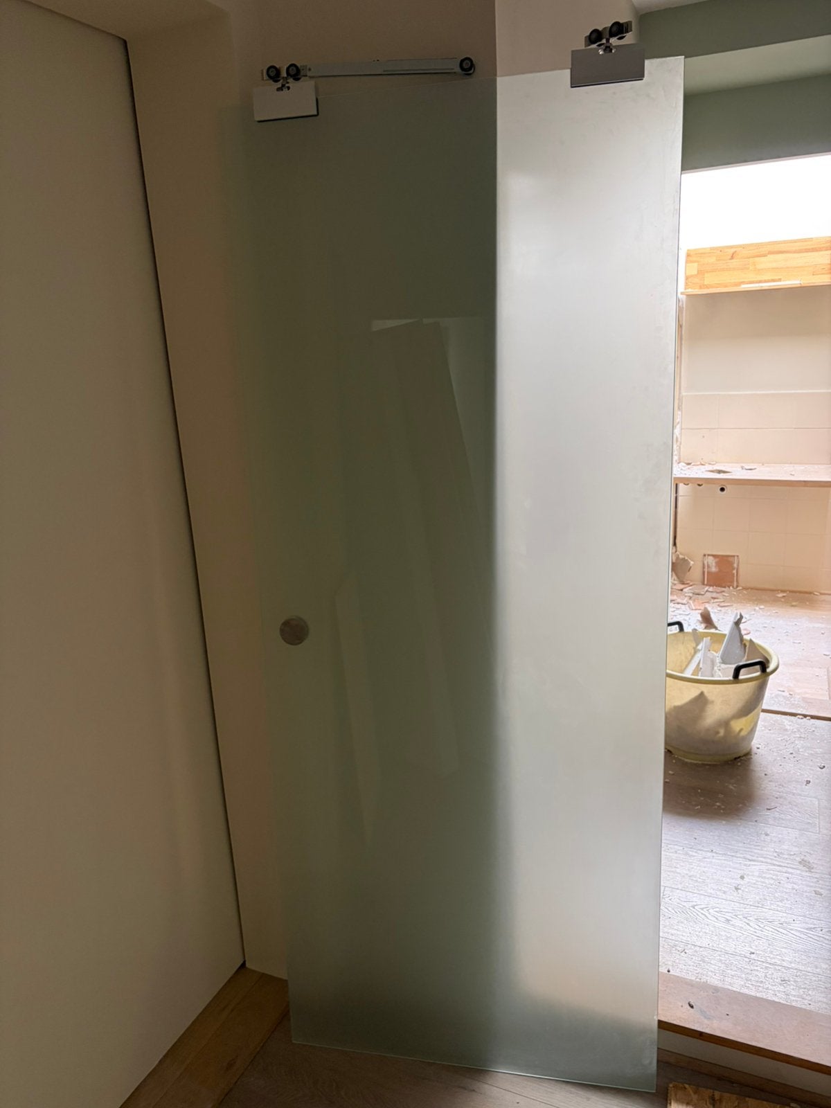 Glazen schuifdeur, Bricolage & Construction, Enlèvement ou Envoi, Porte coulissante, Comme neuf