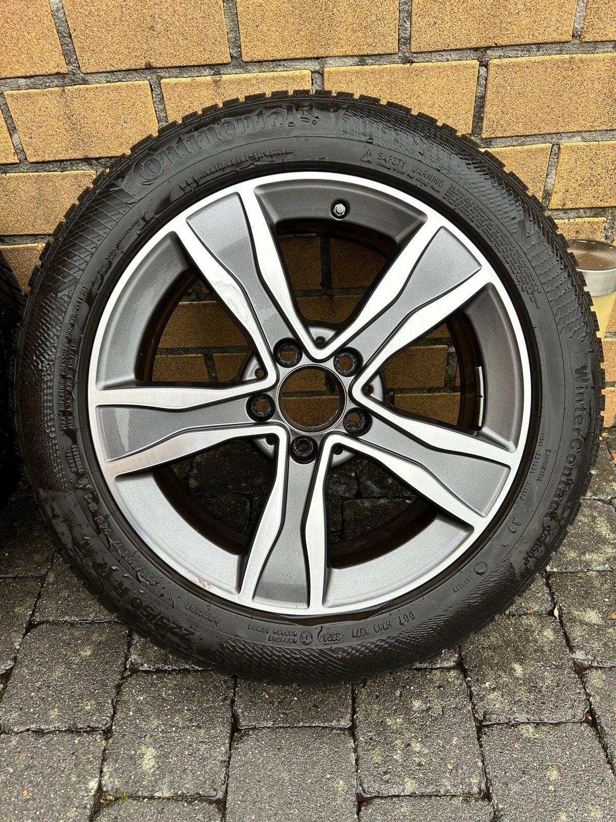 Jantes Mercedes 17, Pneus hiver, 17 pouces, Enlèvement, Utilisé