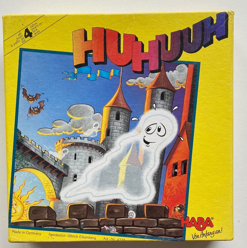 Geesten voor Halloween: HUHUUUUH van Haba - Vanaf 4 jaar, Ophalen of Verzenden, Gebruikt