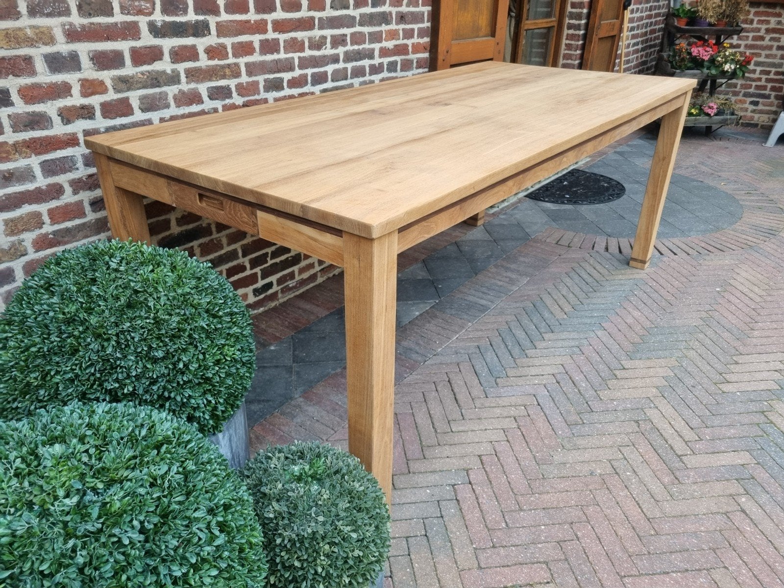 teak eettafel ART:181/26.4