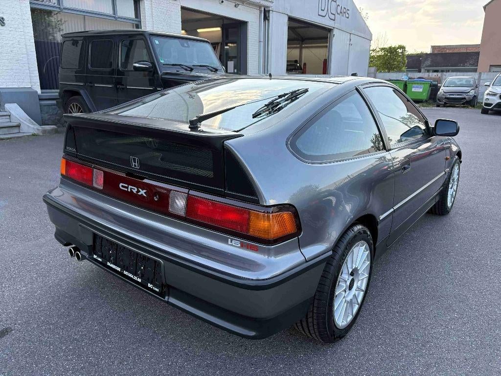 Honda CRX 1.6i16v, Auto's, Voorwielaandrijving, 4 zetels, Stof, Zwart