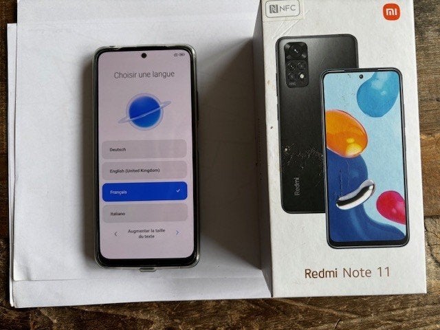Xiaomi Redmi Note 11 - Excellent état + boîte, Télécoms, Enlèvement ou Envoi, Comme neuf, Classique ou Candybar, Sans abonnement