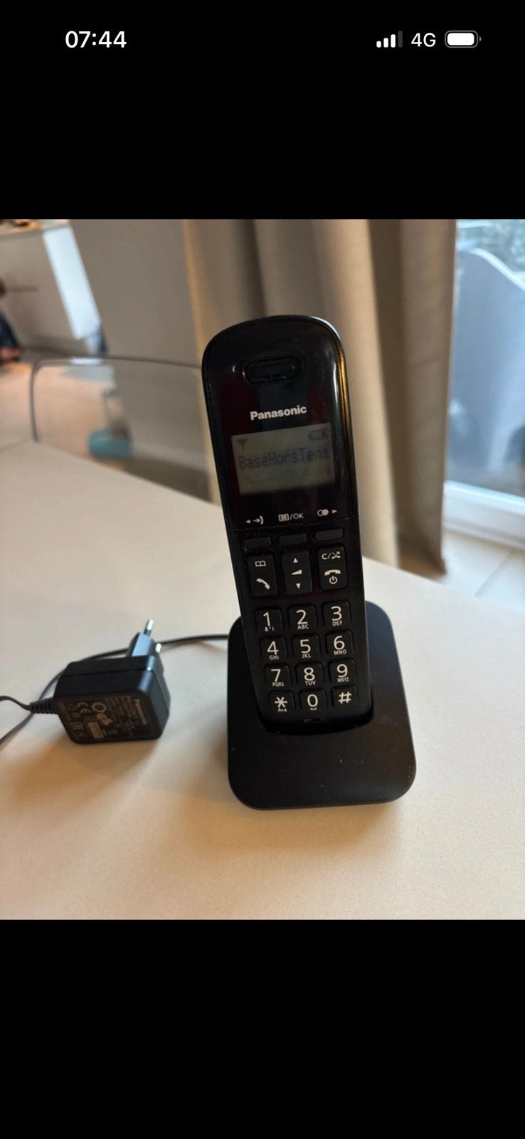 Panasonic téléphone sans fil, Enlèvement, Comme neuf