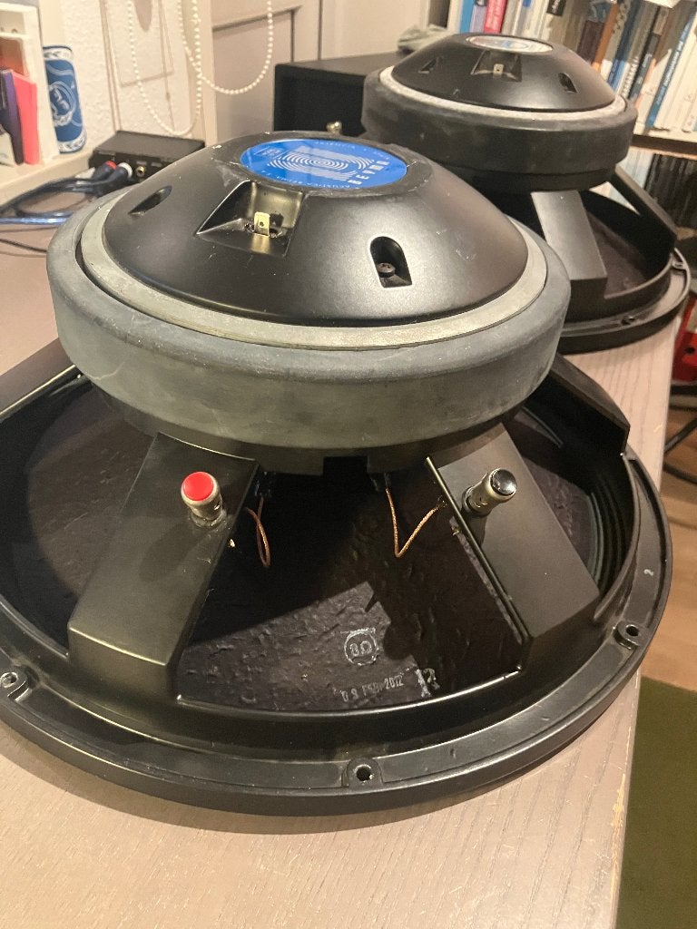 2x Beyma xm15, 15" co-axiaal, Audio, Tv en Foto, Gebruikt, Overige typen, Ophalen of Verzenden, 150 watt of meer