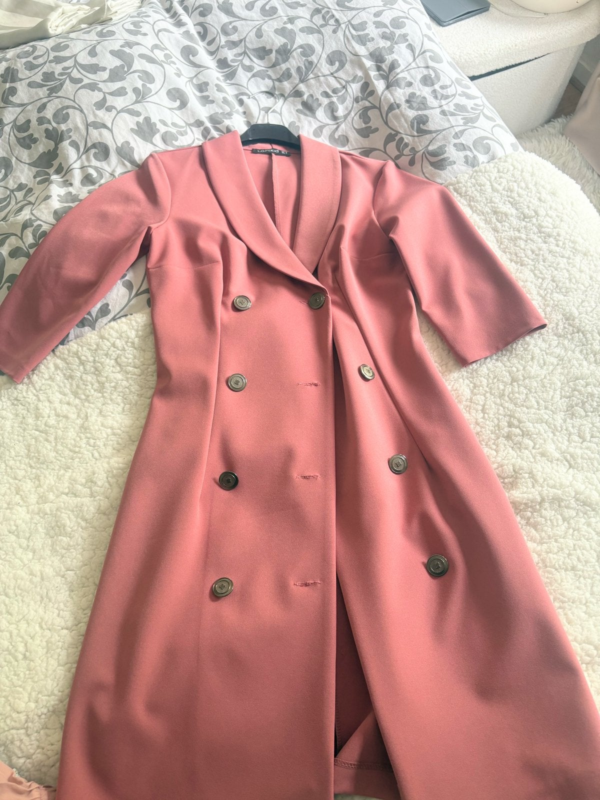 Joli robe rose poudré, Enlèvement ou Envoi, Rose, Comme neuf, Au-dessus du genou