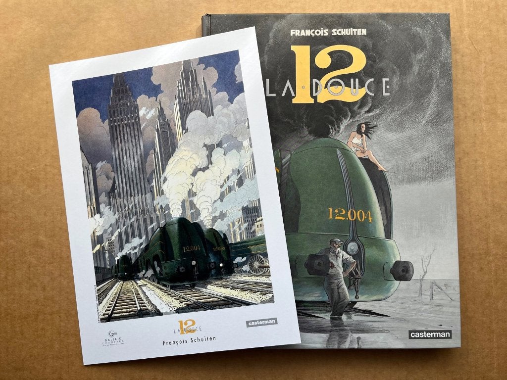 12 la Douce + XL - Schuiten - EO2012 - Casterman, Envoi