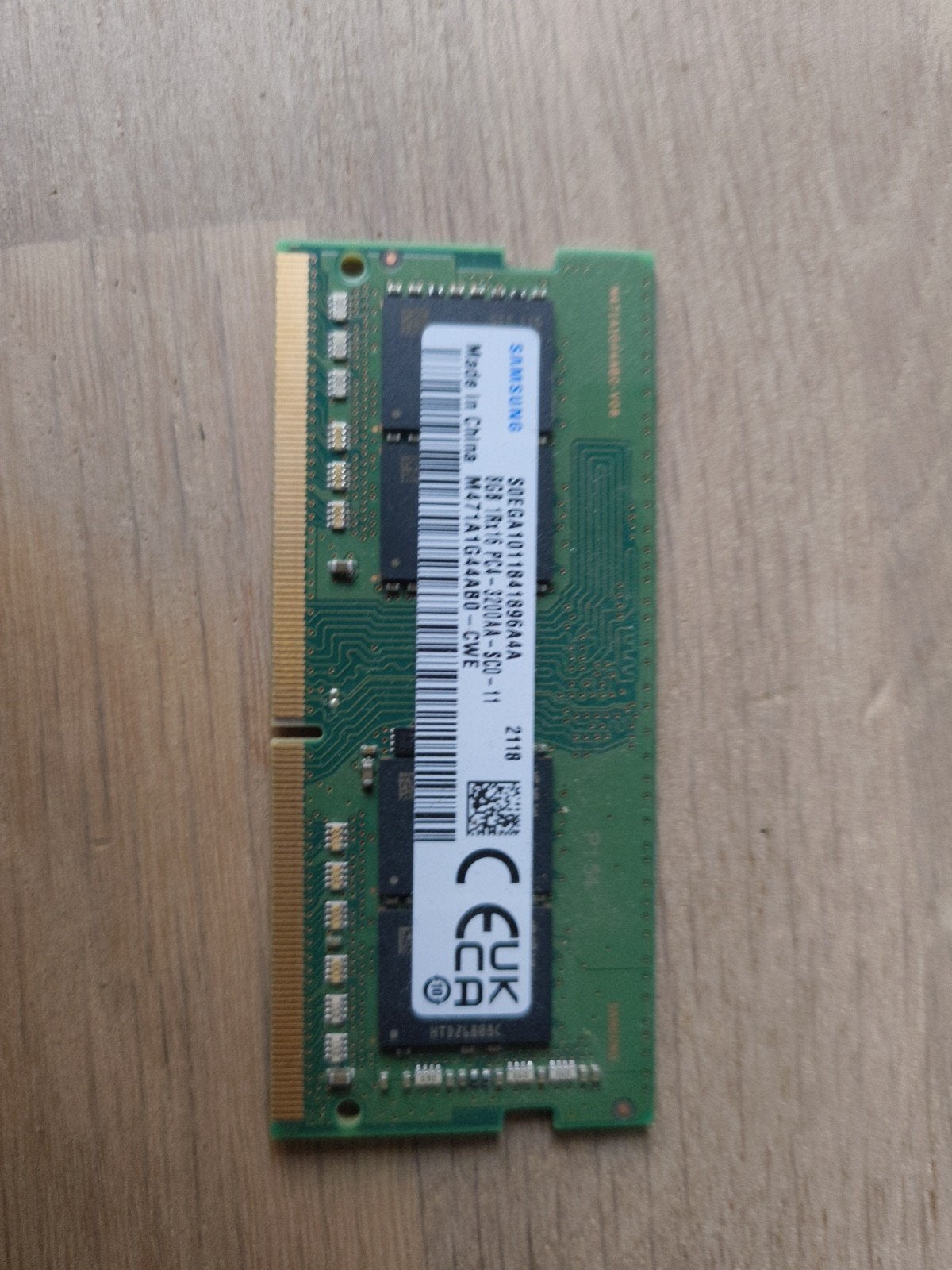 8GB DDR4 RAM 3200 MHz (Laptop), Ophalen, DDR4, 8 GB, Refurbished