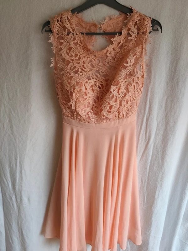 Robe de cérémonie., Taille 38/40 (M), Rose, Robe de cocktail, Eva et Lola