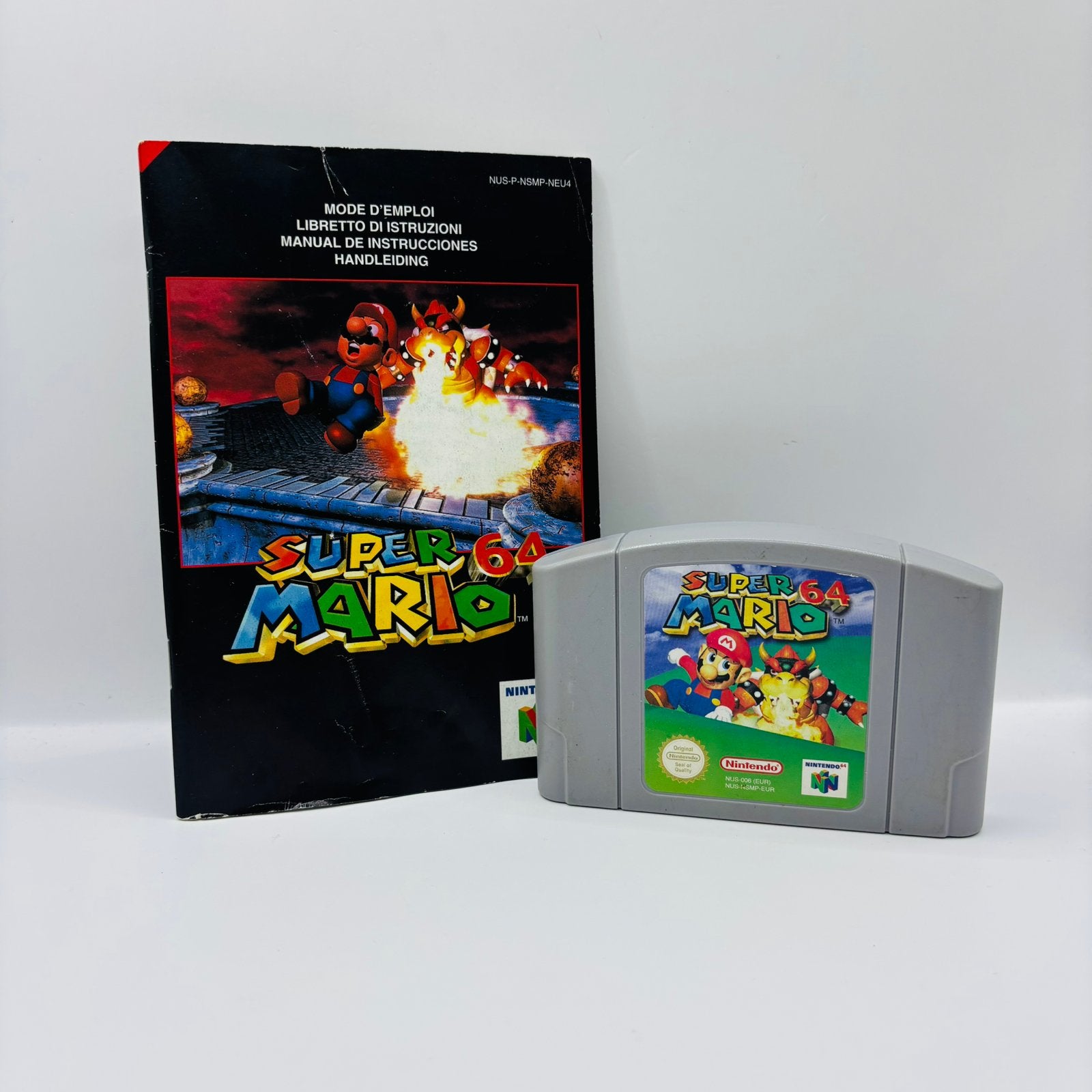 Super Mario 64 Nintendo 64, Games en Spelcomputers, Ophalen of Verzenden, Zo goed als nieuw, Avontuur en Actie, Vanaf 3 jaar