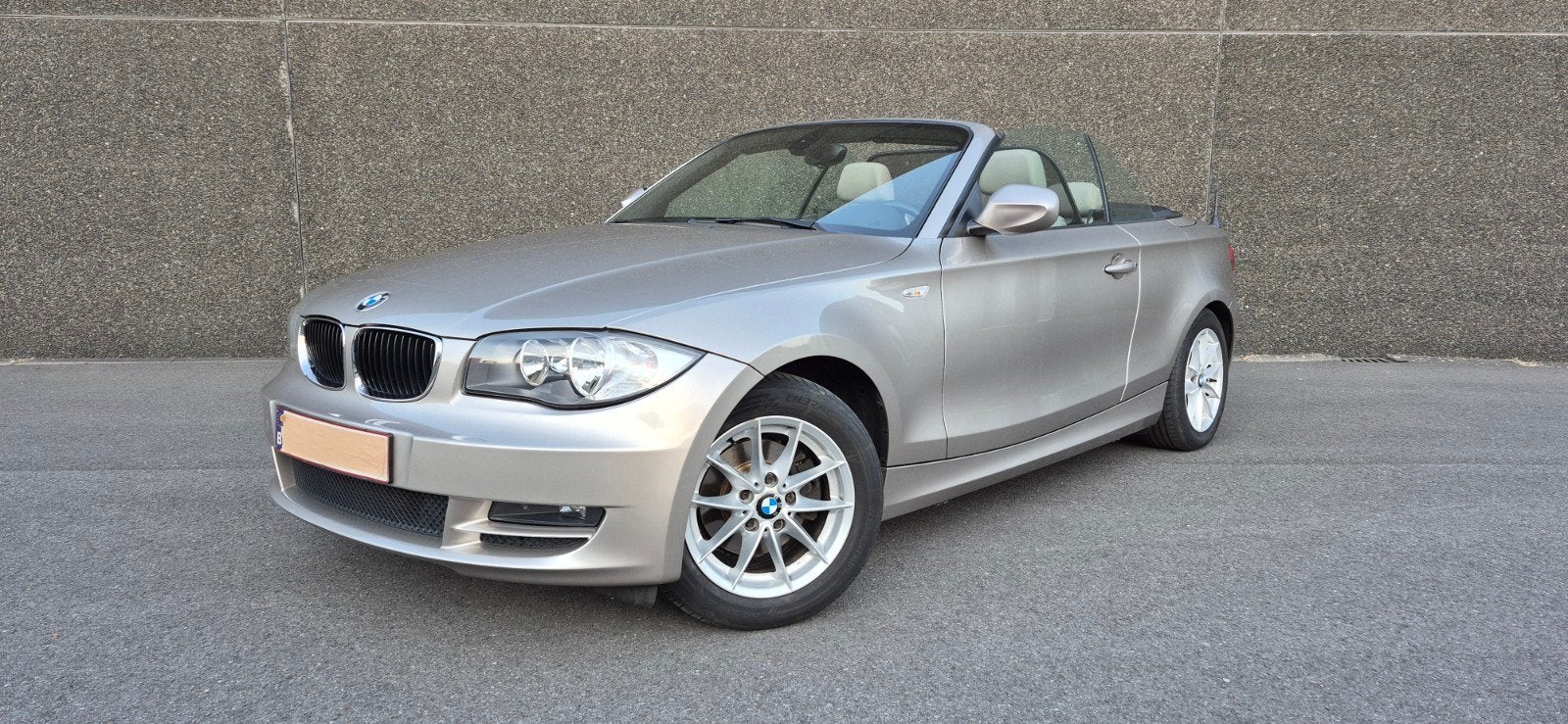 BMW 118i cabrio - mooie staat!, Automaat, 1 Reeks, Cabriolet, Trekhaak