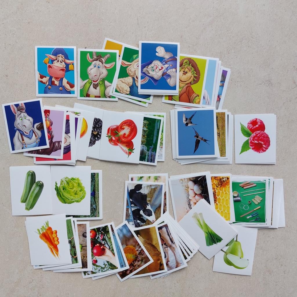Lot stickers Delhaize: de Boer de reis - mee met 't leven, Enlèvement ou Envoi