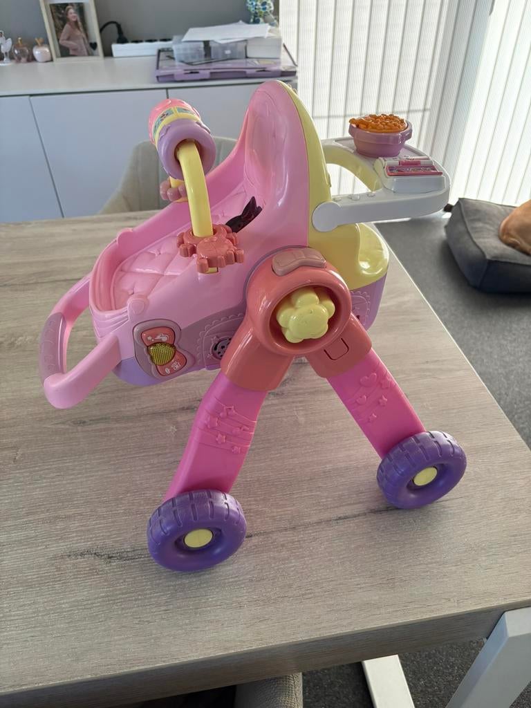 VTech - Little Love 3 in 1 Poppenwagen, Kinderen en Baby's, Ophalen, Zo goed als nieuw