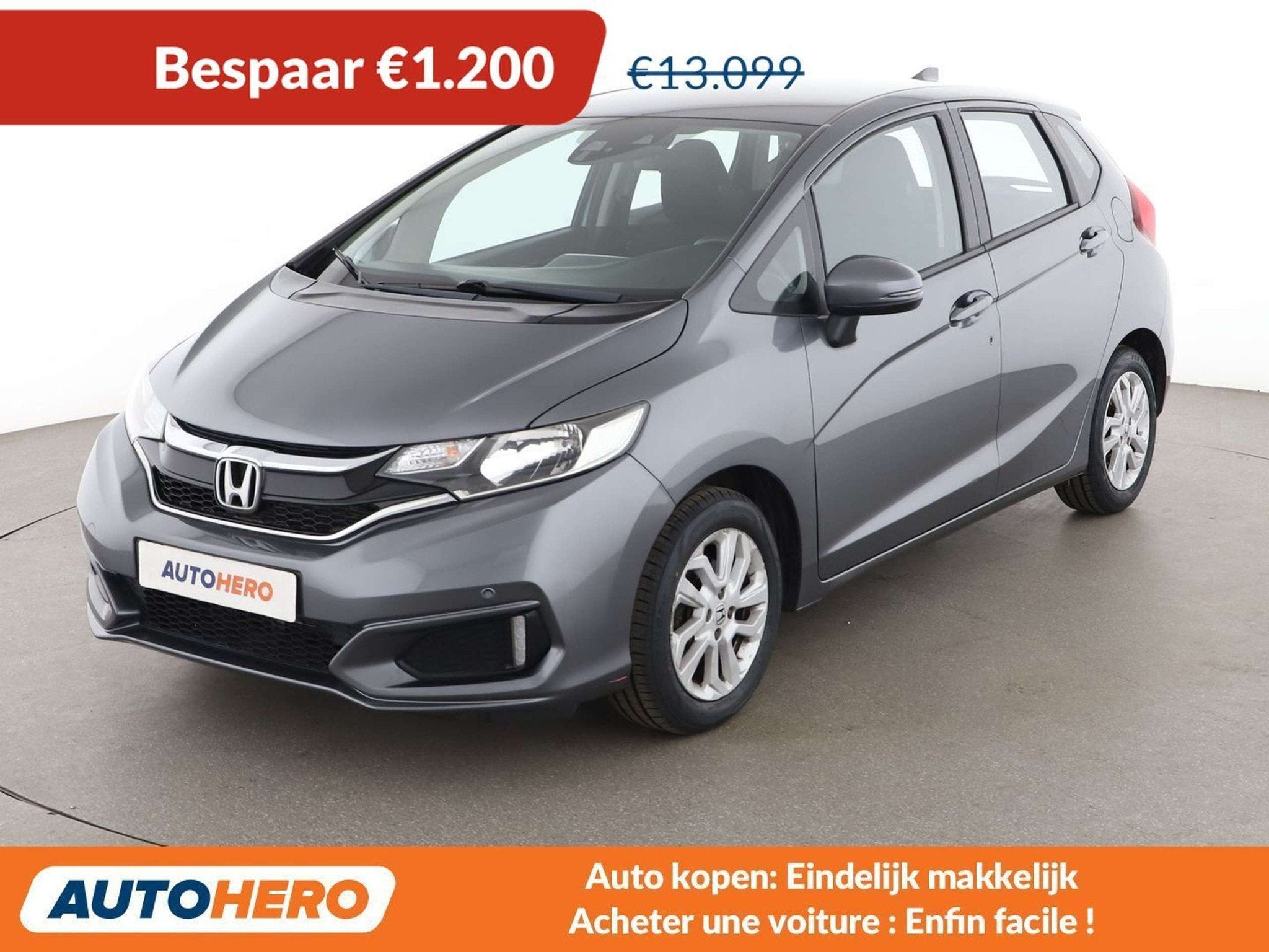 Honda Jazz 1.3 i-VTEC Comfort (bj 2018, automaat), Auto's, Honda, 75 kW, Stof, Gebruikt, 5 zetels