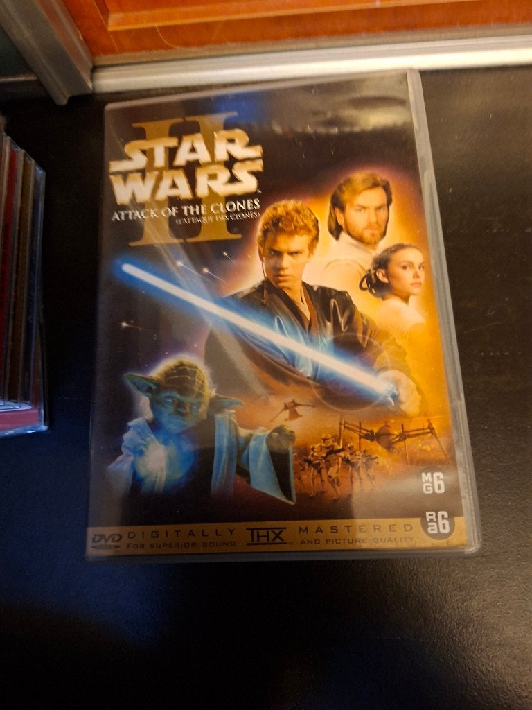 dvd -star wars attack of the clones - 2 dvd, Cd's en Dvd's, Extra's, Nederlands, Ophalen of Verzenden, Zo goed als nieuw