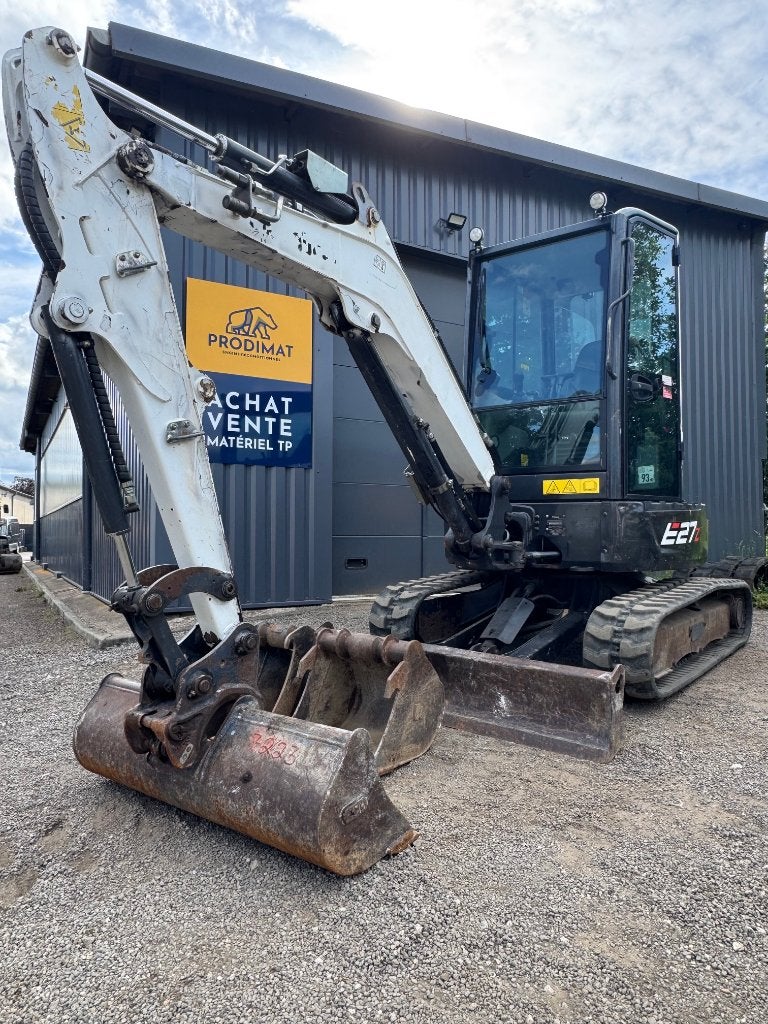 BOBCAT E27Z - 2045 heures - chenilles neuves, Zakelijke goederen, Machines en Bouw | Kranen en Graafmachines, Graafmachine, Ophalen